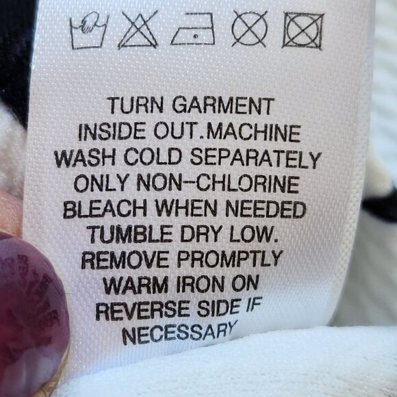 Damee Short Jacket Blazer Black White Geometric Circle Print Art Modern Unique M - Picture 7 of 10